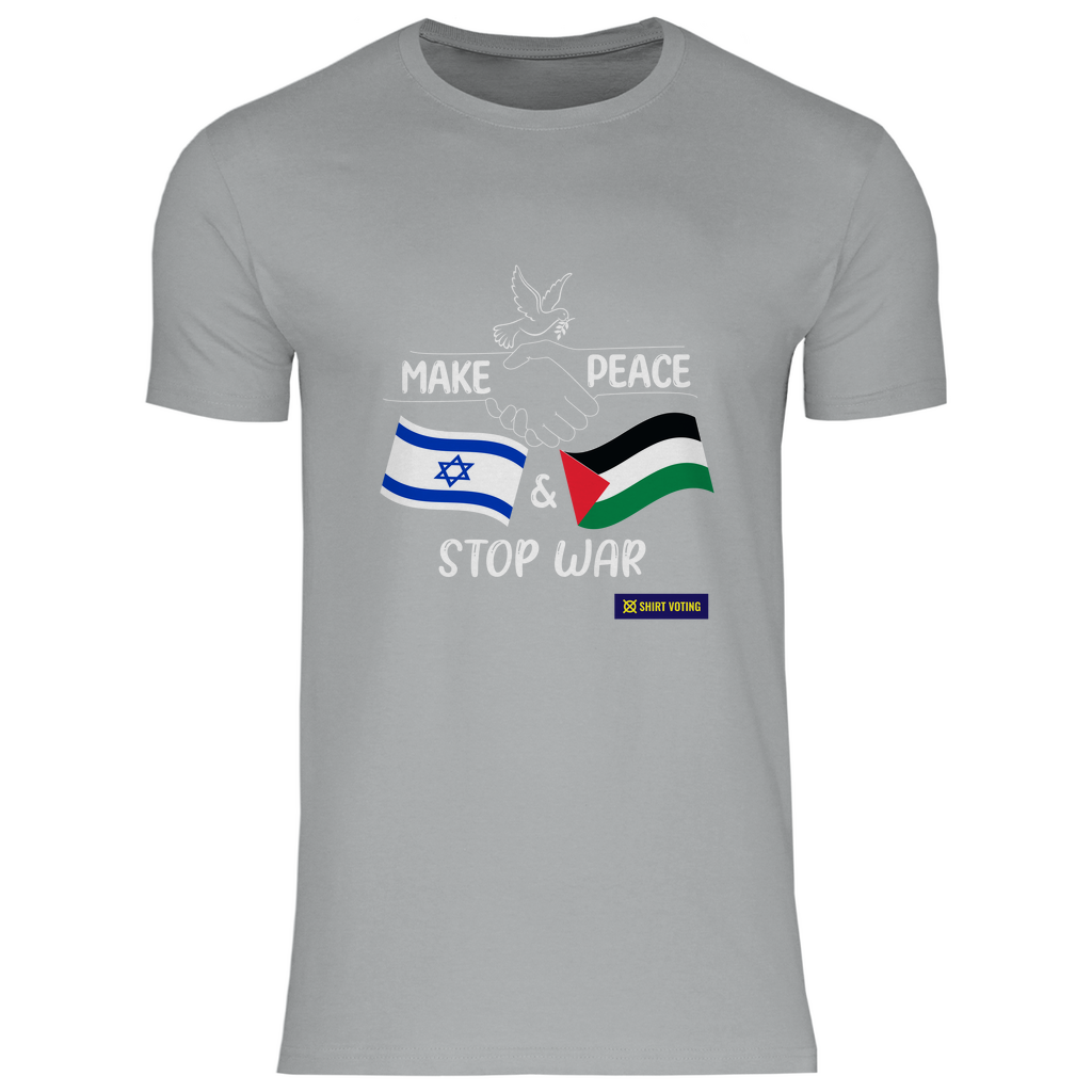 Herren T-Shirt Make Peace IL & PS