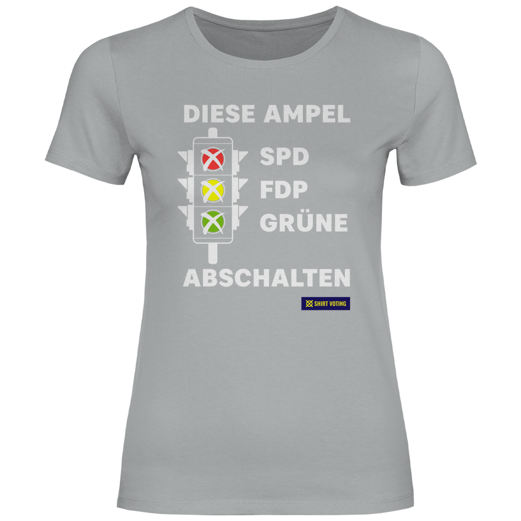 Damen T-Shirt Diese Ampel