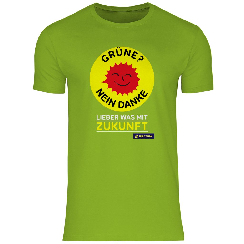 Herren T-Shirt Grüne? Nein Danke!