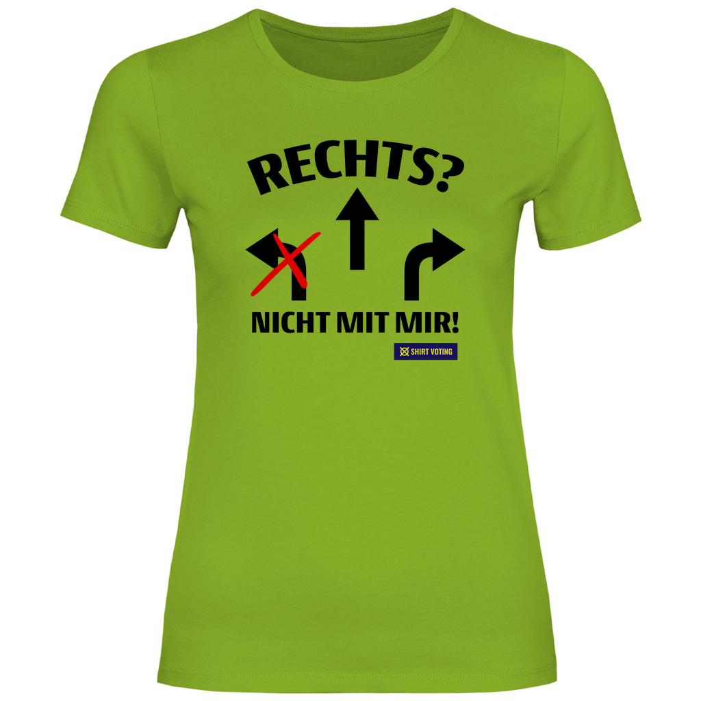 Damen T-Shirt Rechts?
