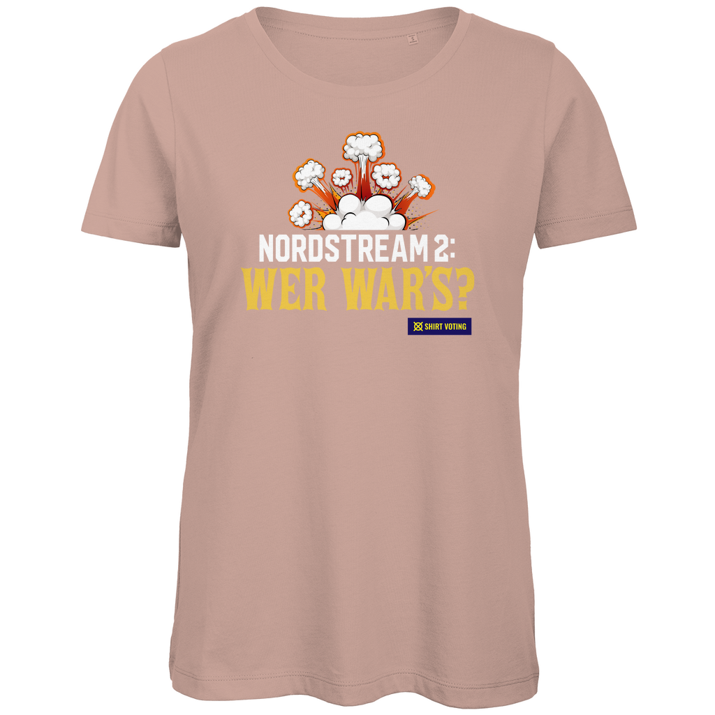 Damen Premium Bio T-Shirt Nordstream 2