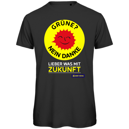 Herren Premium Bio T-Shirt Grüne? Nein Danke!