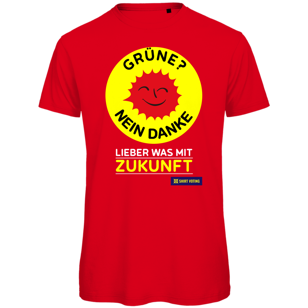 Herren Premium Bio T-Shirt Grüne? Nein Danke!