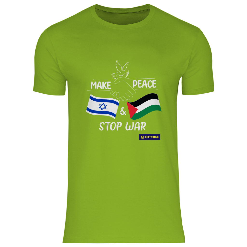 Herren T-Shirt Make Peace IL & PS