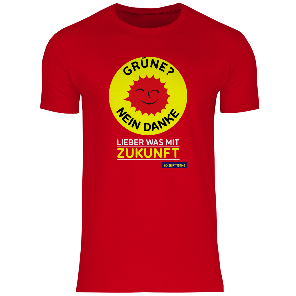Herren T-Shirt Grüne? Nein Danke!