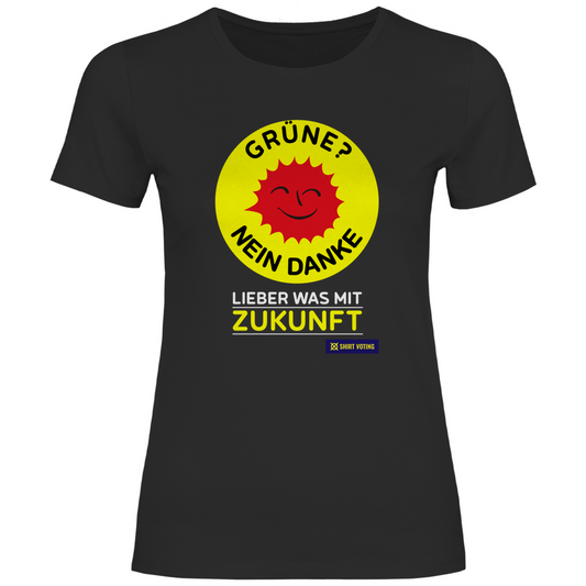Damen T-Shirt Grüne? Nein Danke!