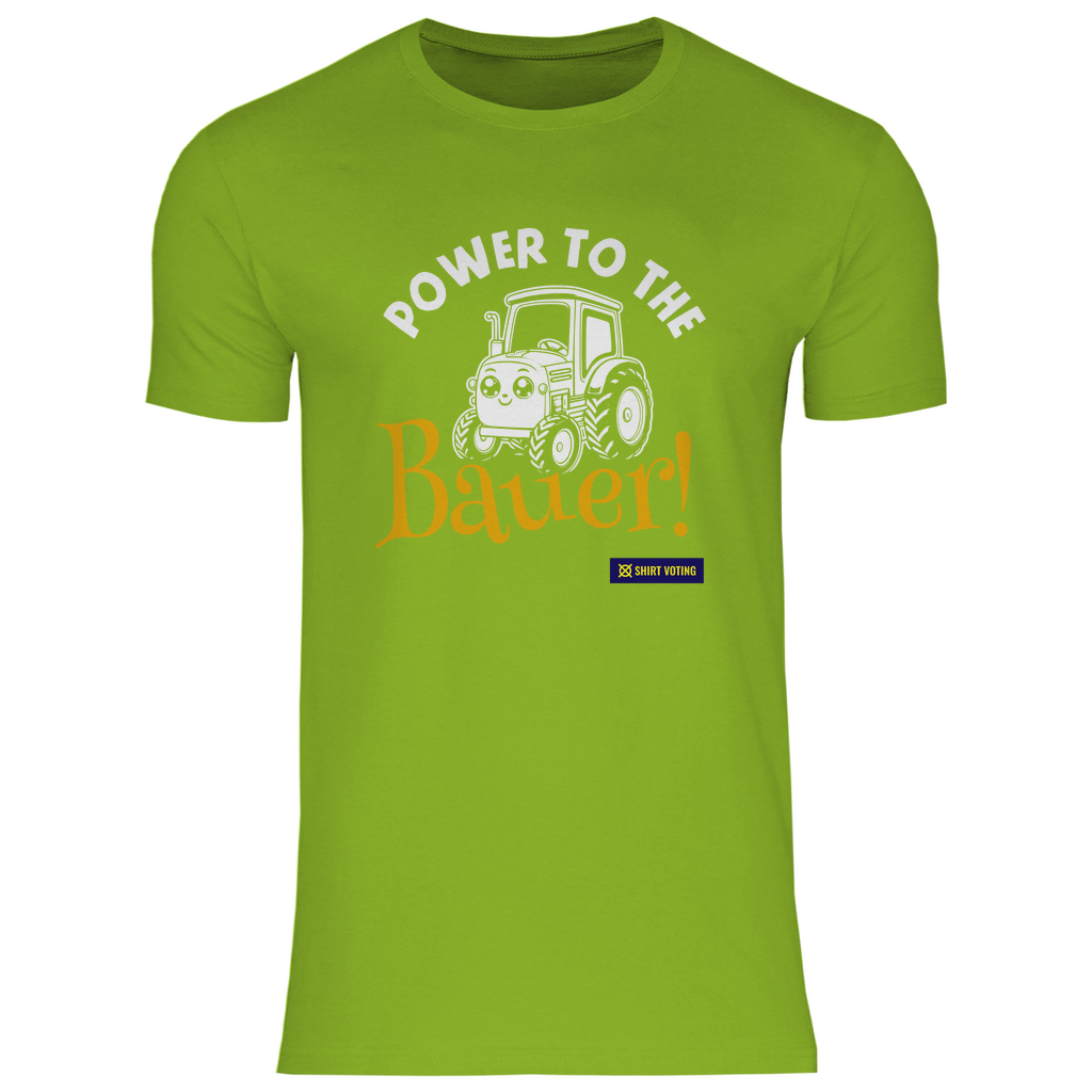 Herren T-Shirt Power to the Bauer!