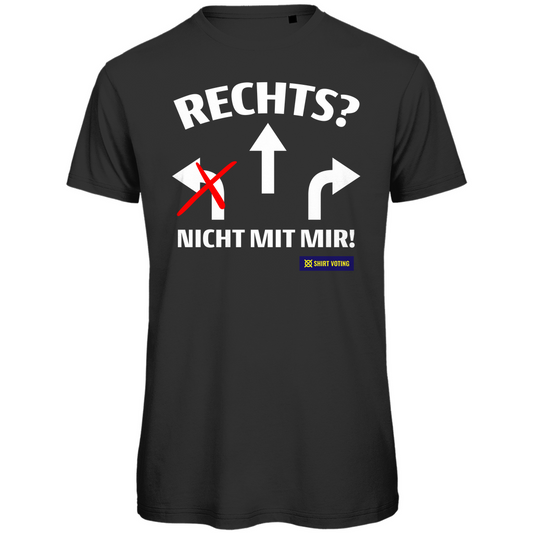 Herren Premium Bio T-Shirt Rechts?