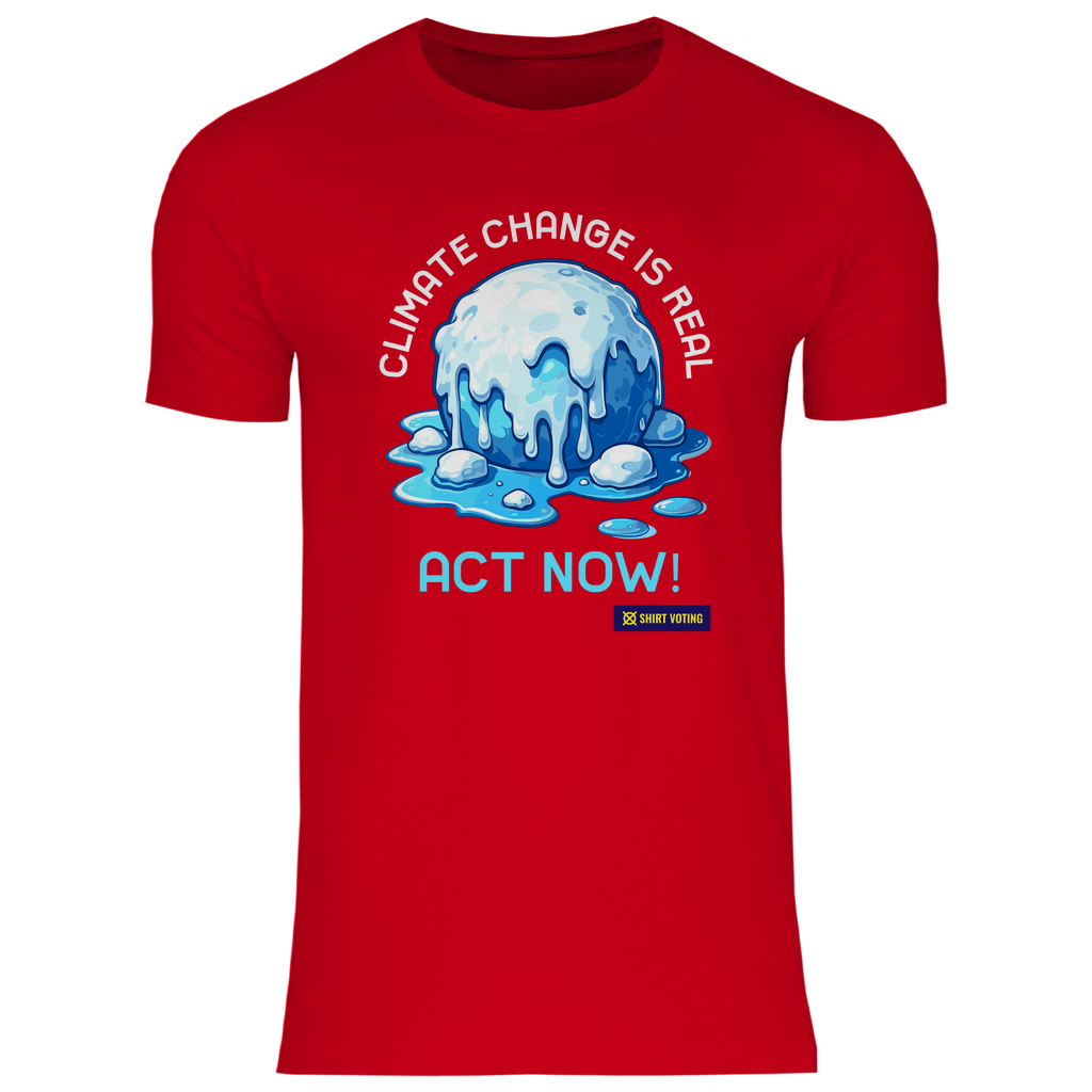 Herren T-Shirt Climate Change