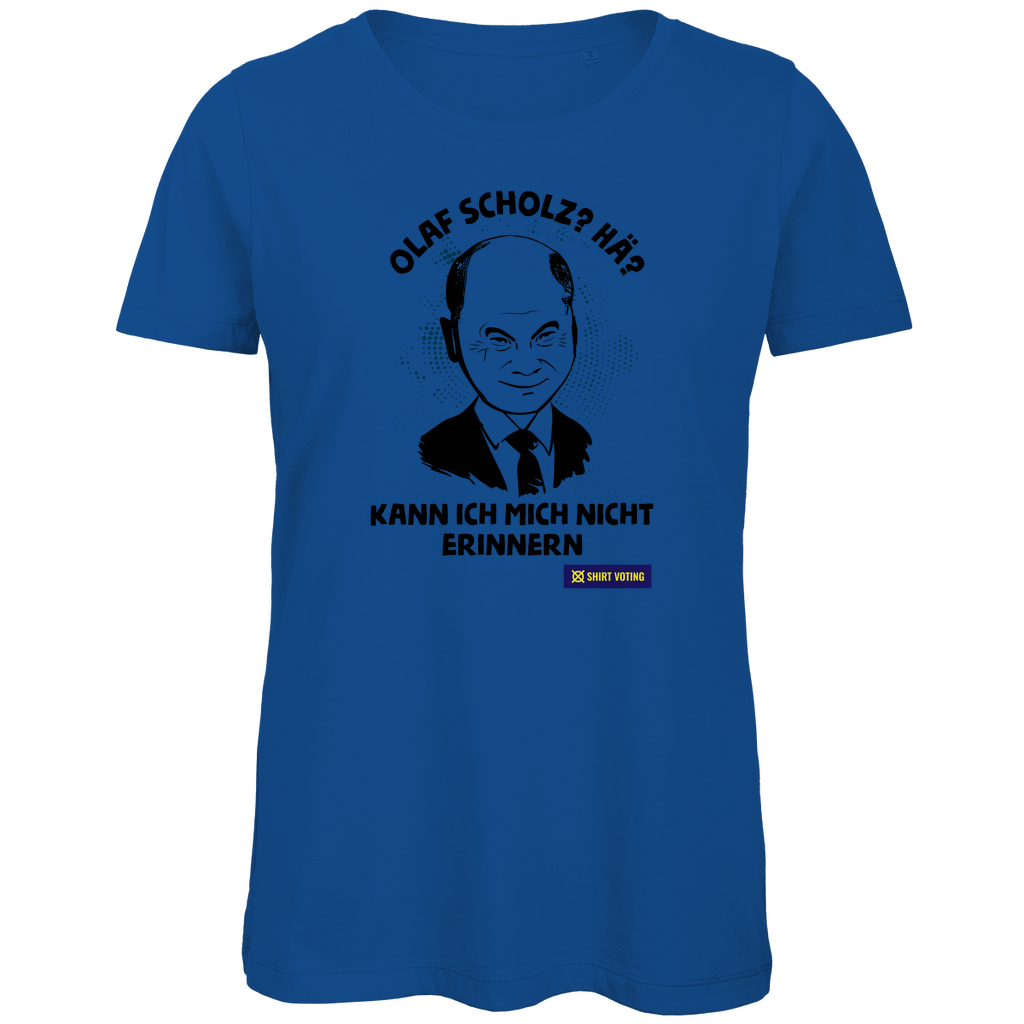 Damen Premium Bio T-Shirt Olaf Scholz?