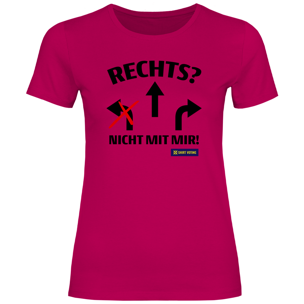 Damen T-Shirt Rechts?
