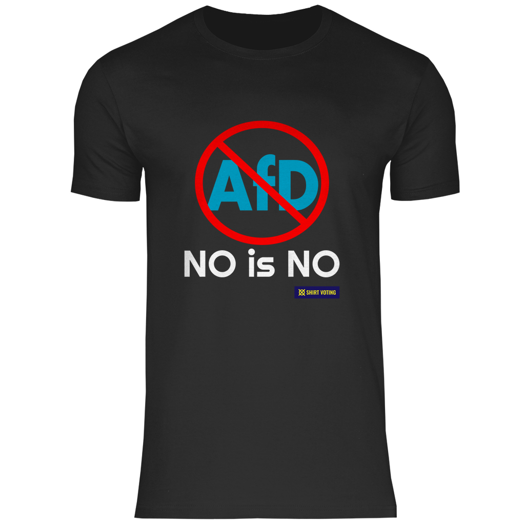 Herren T-Shirt AfD NO is NO