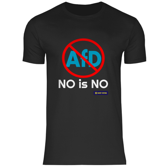 Herren T-Shirt AfD NO is NO
