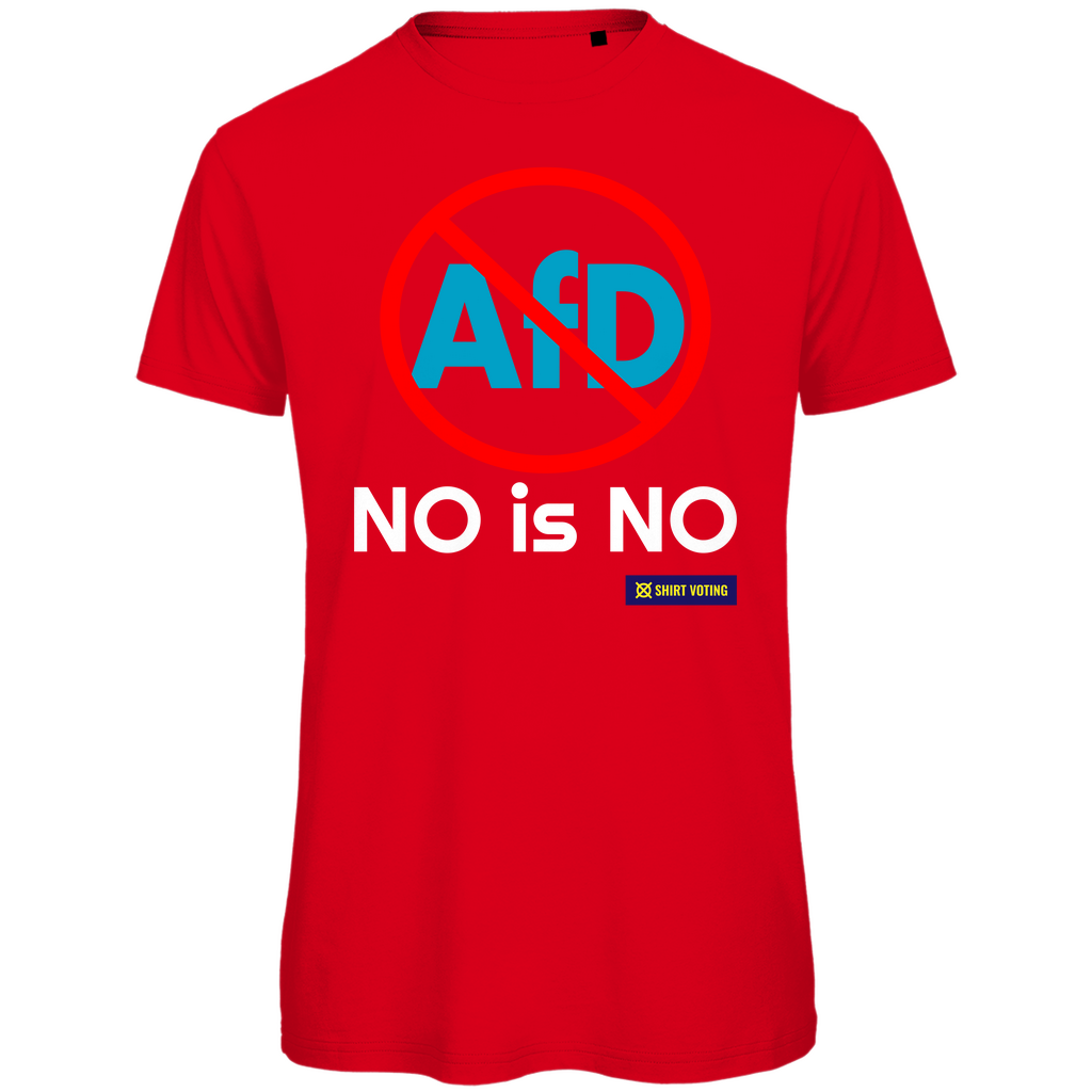 Herren Premium Bio T-Shirt AfD NO is NO