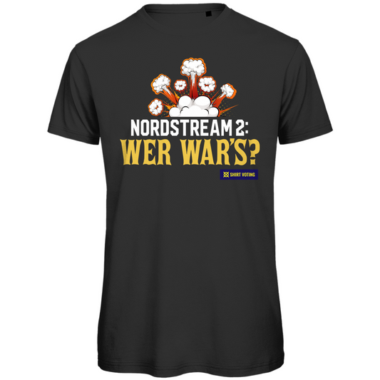 Herren Premium Bio T-Shirt Nordstream 2