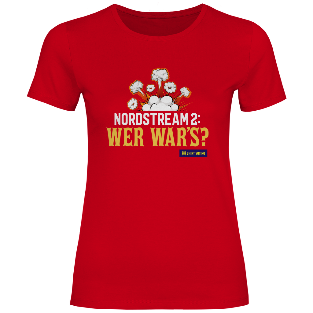 Damen T-Shirt Nordstream 2