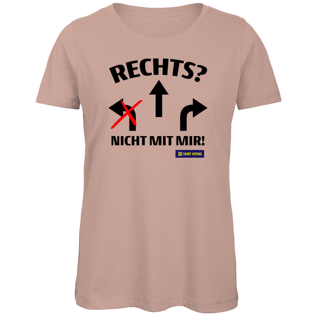 Damen Premium Bio T-Shirt Rechts?