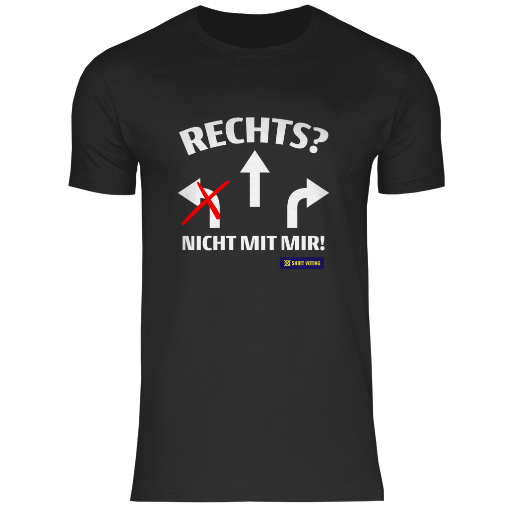 Herren T-Shirt Rechts?