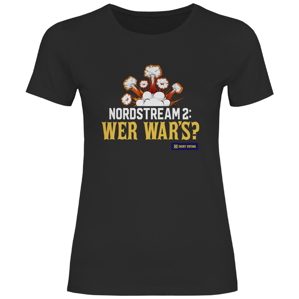 Damen T-Shirt Nordstream 2