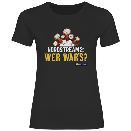 Damen T-Shirt Nordstream 2