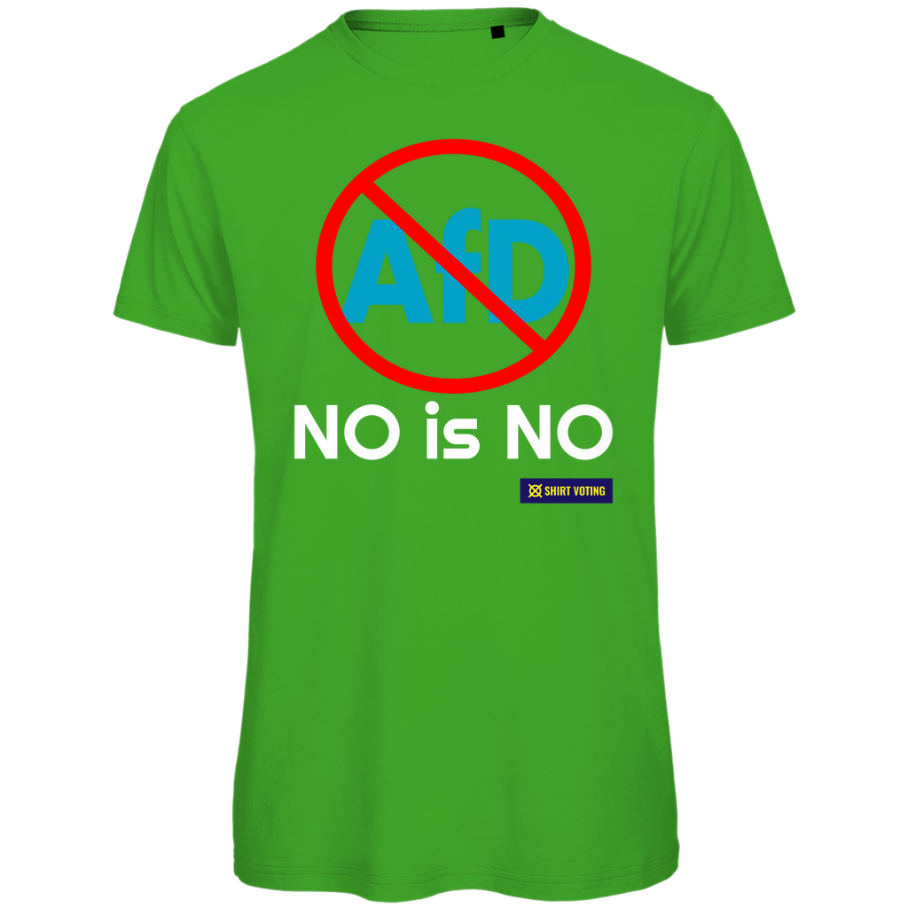 Herren Premium Bio T-Shirt AfD NO is NO
