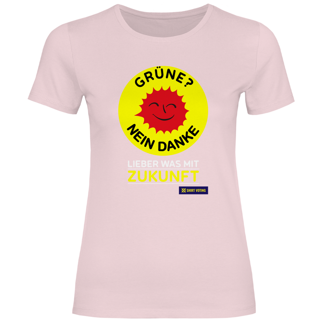Damen T-Shirt Grüne? Nein Danke!