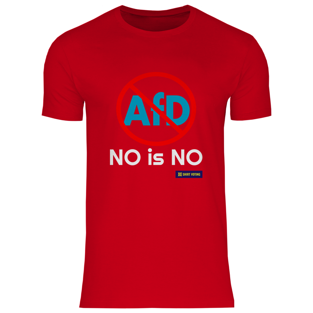 Herren T-Shirt AfD NO is NO