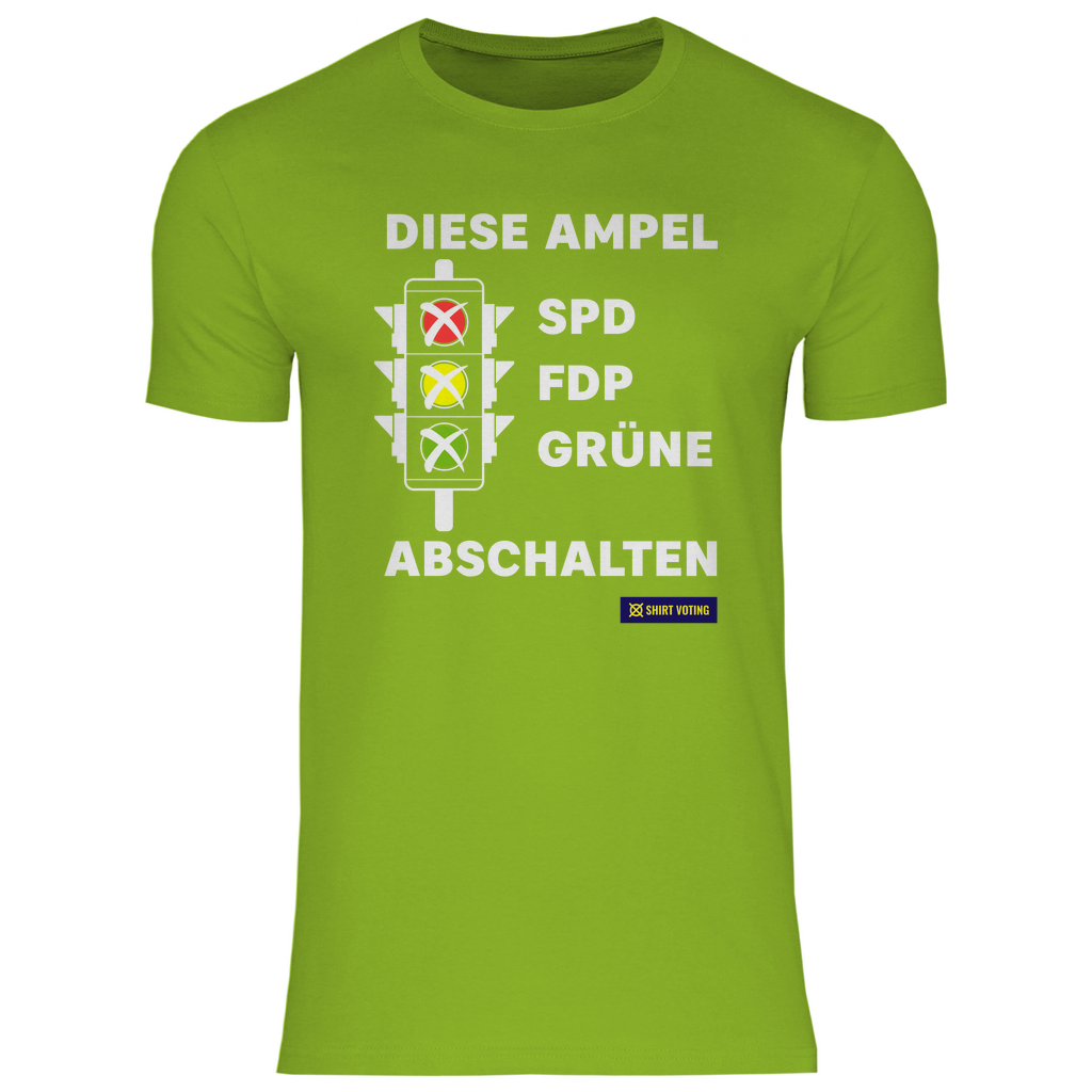 Herren T-Shirt Diese Ampel