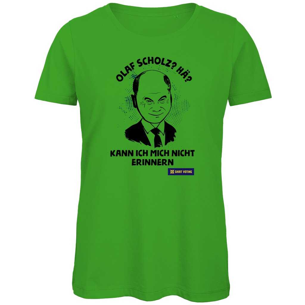 Damen Premium Bio T-Shirt Olaf Scholz?