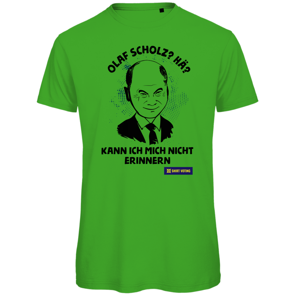 Herren Premium Bio T-Shirt Olaf Scholz?